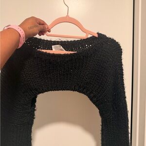 Forever 21 Black Knit Sweater